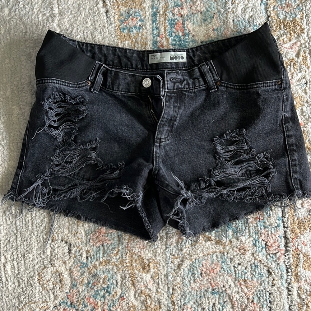 Too Shop Moto Maternity shorts